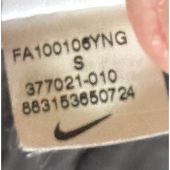 Nike ACG 800 Down Puffer Jacket Coat Retro Sportswear Black Small - Picture 7 of 8